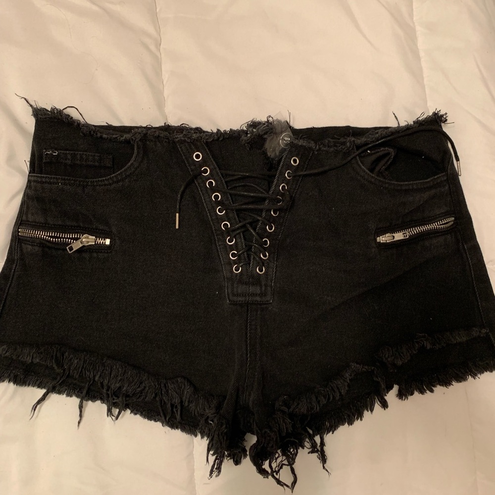 Black shorts